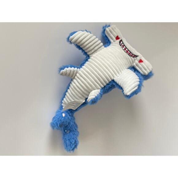 Blue and white Hammerhead Shark plush toy - Picture 6 of 7